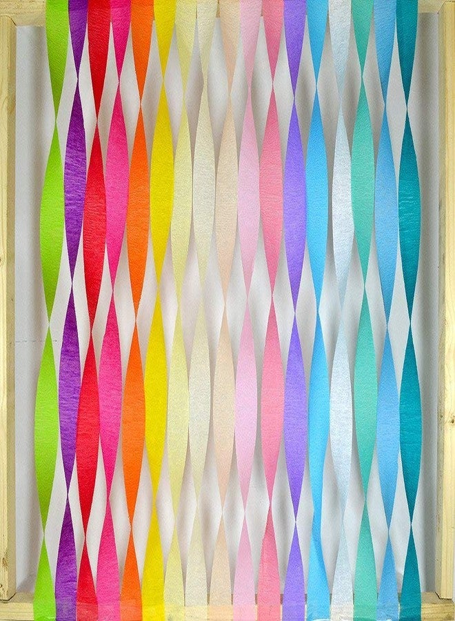 Selibration.com | شرائط ورقية بيضاء بطول 9 أمتار (عبوة من 6) لتزيين حفلات أعياد الميلاد، وحفلات استقبال المولود، وحفلات الزفاف، والمناسبات، وحفلات الاحتفالات. - Image 4